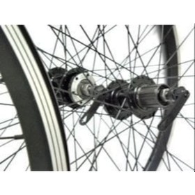 Resim Bisiklet 28'' Arka Jant Örülü Kasetli Diskli Çift Katlı Aluminyum 