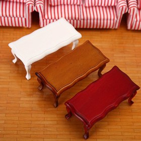 Resim Büyüleyici Minyatür Masa Modeli - DIY Ev Dekoru, Fotoğrafçılık Aksesuarları & Hediyeler İçin Mükemmel - Beyaz, Kırmızı, Sarı Renklerde Mevcut 