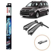 Resim Bosch Aksesuarlar Peugeot Partner Muz Silecek Takımı Ön Bosch Aerotwin 2009-2018 