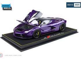 Resim 1:18 2012 Ferrari Laferrari Purple Dubai Viola Vio Tailor Made 