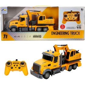 Resim 5093 Sun-Rst-Rc Iş Makinesi 1 12 Inşaat Ff Ses Işık 3 7V USB 2 4 Ghz 