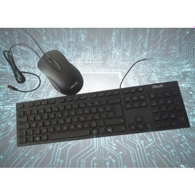 Resim Asus Aw311 Usb Kablolu Q Klavye Mouse Set Siyah Türkçe 