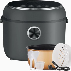 Resim Amzchef 4l Mini Pilav Pişirici 7 Fonksiyonlu, Buhar Sepetli 