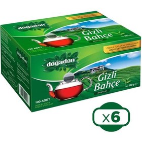 Resim Doğadan Gizli Bahçe 100'lük Demlik Poşet X 6 Adet 