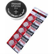 Resim Maxell Cr2032 3volt Lityum Para Pili 5'li Saat Pili Düğme Pil - Aynı Gün Hızlı Gönderim 