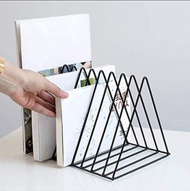 Resim Masa Üstü Metal Büyük Dergilik, Plaklık, 9 ‘lu Izgara Raf WD-43B 