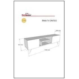 Resim Deryadekor Irma Tv Sehpasi (355633182) 