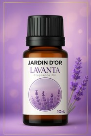 Resim JARDIN D'OR LAVANTA Esansiyel Uçucu Koku Yağı Buhurdanlık Yağı Difüzör Esansı Ortam Kokusu 10 ml 
