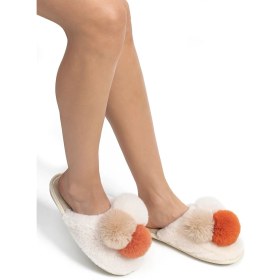 Resim Twigy Jess Kadın Ev Terliği Bej 36/41 CC0092 