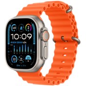 Resim Apple Watch Ultra 2 GPS + Cellular, 49mm Titanium Case with Orange Ocean Band | Apple Apple