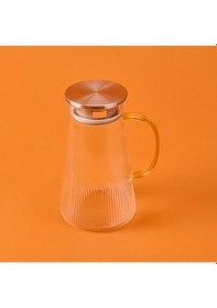 Resim Mienn Borosilikat Cam Sürahi - Şeffaf - 1500 Ml 