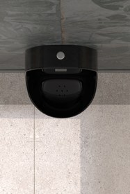 Resim LUCCO Avva 36 Cm Fotoselli Pisuvar Siyah 