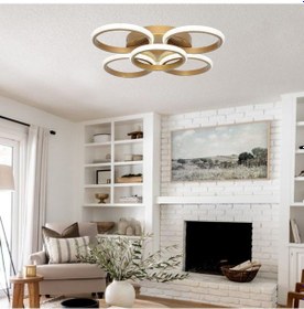 Resim Tt304-4+1-Esk Yuvarlak Tt Aydınlatma Eskitme Boyalı 5 Li Led Aviz 