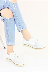 Resim Mammamia Kadın Yazlık Hakiki Deri Günlük Spor Tarz Ayakkabı 