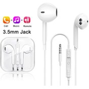 Resim 3,5 Mm Jak Xiaomi 14 13 12 11 Pro Ultra Lite 3.5mm Kulaklık Redmi Poco Huawei Samsung Kulaklık Aksesuarları İçin C Tipi Kablolu Kulaklıklar 