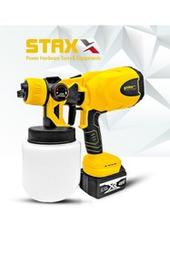 Resim Genel Markalar Stx4800 Yüksek Basınçlı Boya Ilaç Dezenfektan Püskürtme Makinesi Şarjlı Akülü Sprey Boya Tabancası 