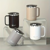 Resim 304 Paslanmaz Çelik Çift Duvarlı İzoleli Seyahat Bardağı Sızdırmaz Kapak & Ergonomik Sap - BPA İçermeyen Kahve Çay Kupası, Dış Mekan, İşe Gidiş-Geliş, Kamp için - Kadınlar için Mükemmel Hediye (Sevgililer Günü, Anneler Günü, Bağımsızlık Günü), Kahve Seyahat Bardağı, Dış Mekan İçecek Kabı, Modern İçecek Kabı, İşe Gidiş-Geliş İhtiyaçları, Şık Tumbler, Ofis Çalışanları 