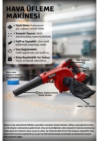 Resim Assur ASR843 21V Çift Akü Hava Üfleme Kırmızı 