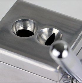 Resim VİSOL Firstland Metal Masa Puro Kesici Giyotin 2li Krom 