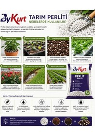 Resim Tarım Perliti Çiçek Toprağı Karışımı 5 Litre Toprak Perliti 10 L 