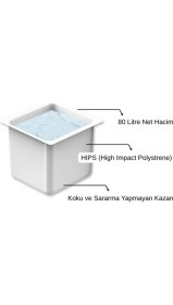 Resim Marketcooler 95 Litre Sanayi Tipi Krom Arıtmalı Su Sebili 