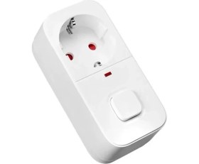 Resim Vothoon Isıya Duyarlı Devre ve Akım Korumalı Duvar Tekli Anahtarlı Priz Fiş 16A/250V 750 