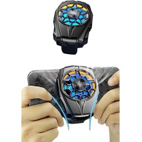 Resim Telefon Soğutucu Fan Güçlü Motor Radyatör Cep Semeglbl - 92 Telefon Soğutma 