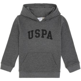 Resim U.S. Polo Assn. U.s. Polo Assn. Erkek Çocuk Antrasit Melanj Sweatshirt 50314005-vr081 