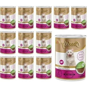 Resim Biftekli Ve Jöleli Konserve Mama, 12 Adet X 400 Gr 