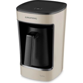 Resim Grundig Türk Kahve Makinesi 5 Fincan Kapasitesi Krem 