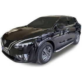 Resim Nissan Qashqai Yan Basamak Blackline Krom 2022 Ve Sonrası 