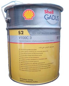 Resim Shell Gadus S2 V100C 3 Kova Kauçuklu Gres 15 KG 