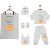 Resim Pia Baby Gl 1932-07 Isme Özel Battaniye Zıbın Set 