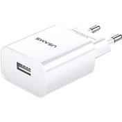 Resim Usams Us-cc075 T18 2.1a Tek Usb Seyahat Şarj Cihazı, Ab Tak Beyaz 