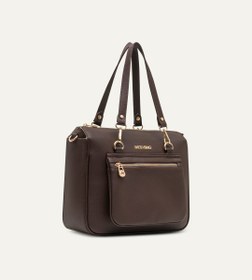 Resim Alisa Kahverengi E. Deri Bebek Çantası 