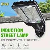 Resim 1/2/4/6/8 adet 78LED İndüksiyon Sokak Lambası, ABS Malzeme, Uzaktan Kumandalı Yüksek Güç, 3 Fonksiyon Modu, Karanlıkta Otomatik Aydınlatma, IP44 Yüksek Güç Dış Mekan Yarı-Dereceli Kurulum, Yollar, Avlular, Cepheler için Uygun 