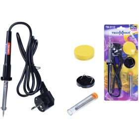 Resim 40w Pasta Ve Lehim Telli Havya Seti Tm-9112 