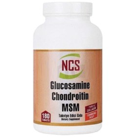 Resim Ncs Glukozamin Chondroitin MSM Kollajen Turmeric 180 Tablet 