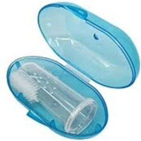 Resim Bambino Parmak Diş Kaşıyıcı Mavi 