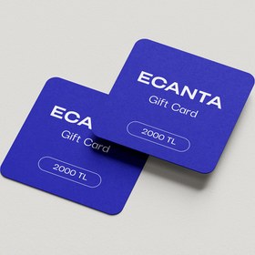 Resim ECANTA Hediye Kartı - ₺1500 