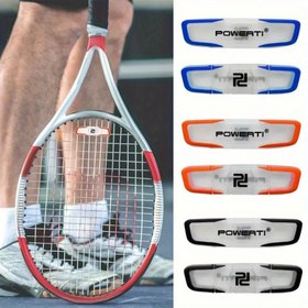 Resim Kolay Kurulumlu Silikon Tenis Raketi Titreşim Sönücü - Şok Emici ve Rahat Tutuş, Kol Yorgunluğunu Azaltır & Tennis Dirseği Önleyici, Kırmızı/Mavi/Siyah Seçenekleri, Kol Konfor Artırıcı, Şık Tasarım, Dayanıklı Elastomer 
