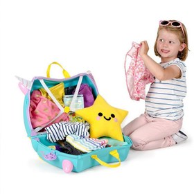 Resim Trunki Çocuk Bavulu Una Unicorn 