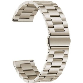 Resim Noktaks Huawei Uyumlu Huawei Watch Gt 3 42mm Kordon Band-04 20mm Metal Kordon 
