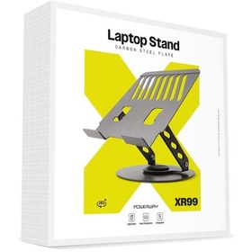 Resim Karbon Çelik Metal Laptop Standı Ayarlanabilir, Isı Dağıtımlı 11"-17" Xr99 