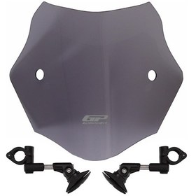 Resim GP Kompozit Universal Ayaklı Kısa Ön Cam Füme 30 cm 