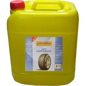 Resim Paradise 5 Lt Süper Kalite Araba Oto Lastik Parlatıcı ve Tampon Cilası Sünger 