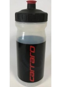 Resim Carraro Matara Ve Matara Tutucu Şeffaf / Siyah Kırmızı 600Ml Siyah 