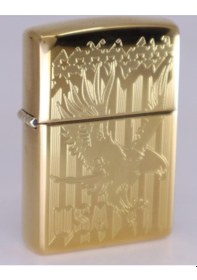 Resim Zippo American Eagle Gold Dizayn Çakmak 