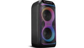 Resim Powerway CIO 100W Hoparlör Gitar Saz Girişli Karaoke Parti Ses Sistemi 80 CM Dijital Ekran +Bass Pro 