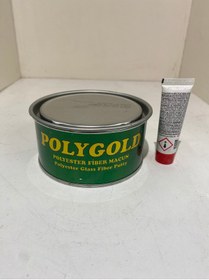 Resim yb yılmaz boya YB POLYGOLD FİBER MACUN 500 gram 